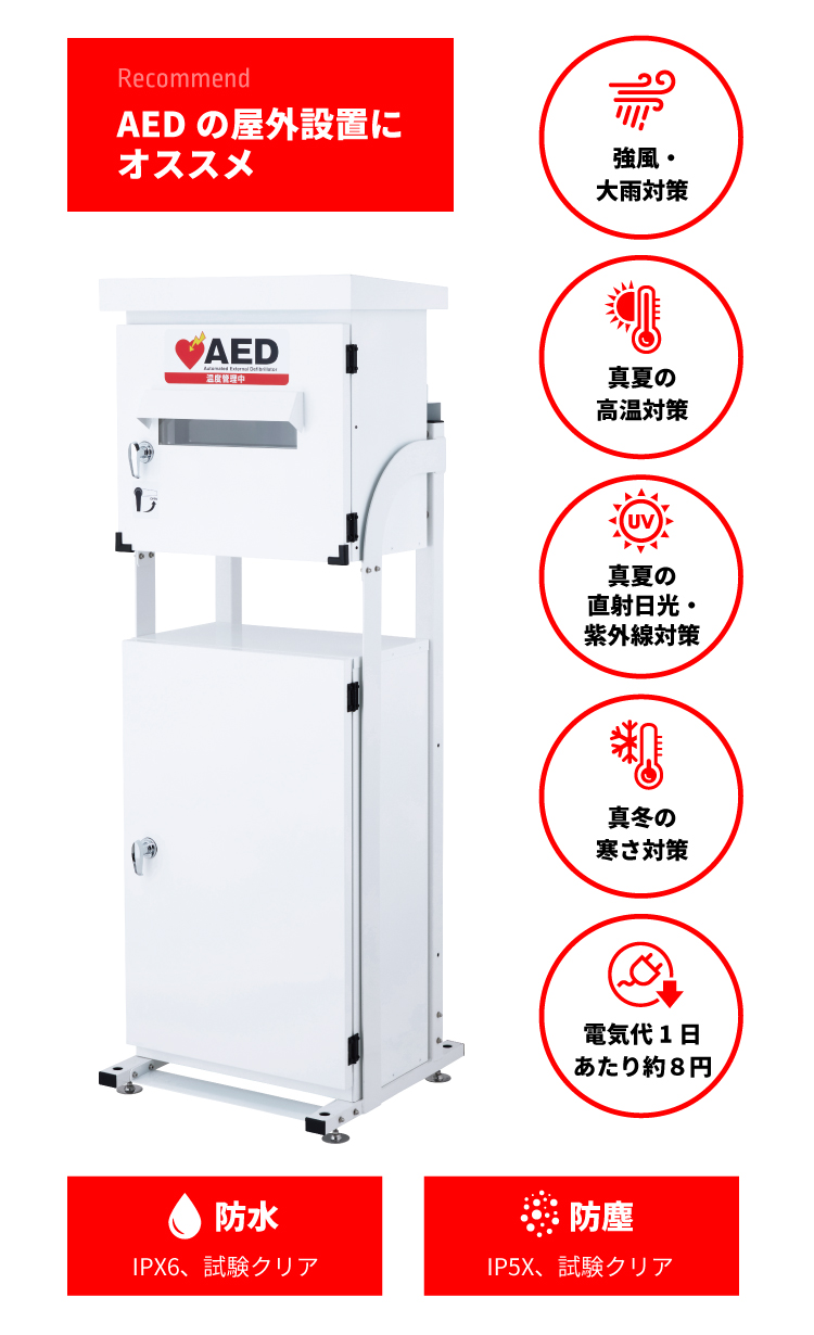 AED温度管理ボックス AEDBOX-TC