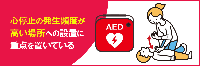 厚生労働省によるAEDの設置基準