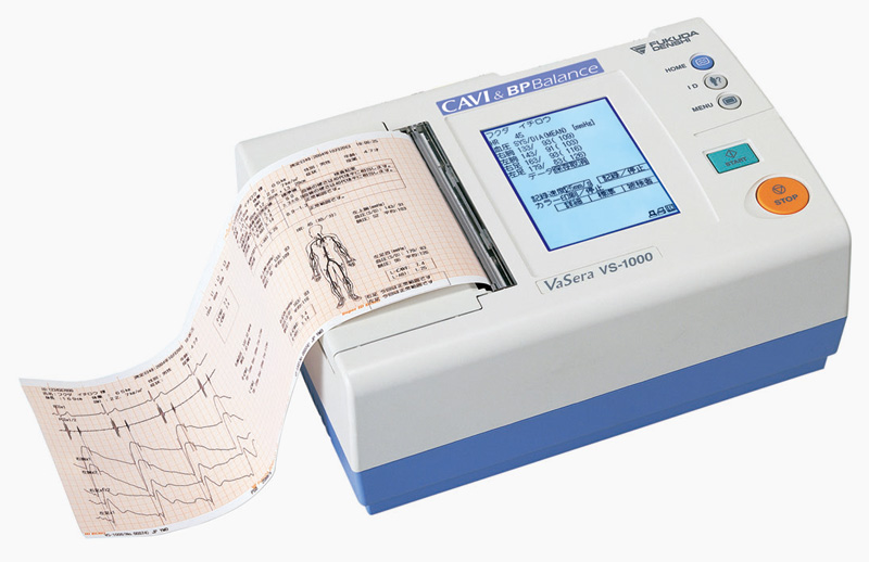 血圧脈波検査装置を自社にて開発、販売を開始