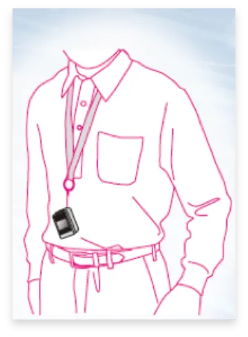 サラリーマン風のイラスト