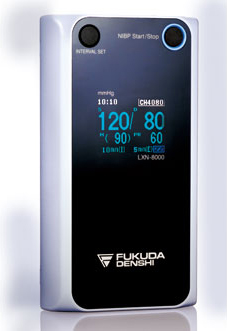 心電・呼吸・SpO2送信機 LX-8300 | フクダ電子